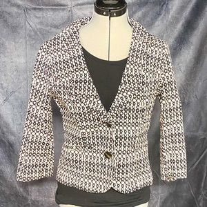 CAbi blazer. 3/4 sleeve. Size 4.